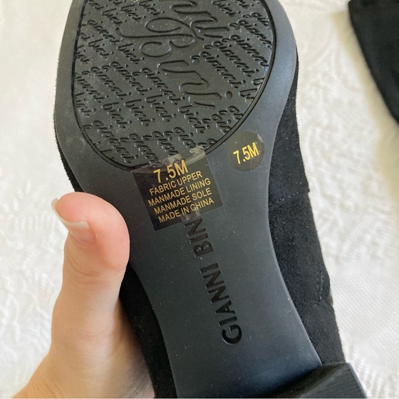 Gianni Bini Black Over the Knee Boots - Picture 8 of 16